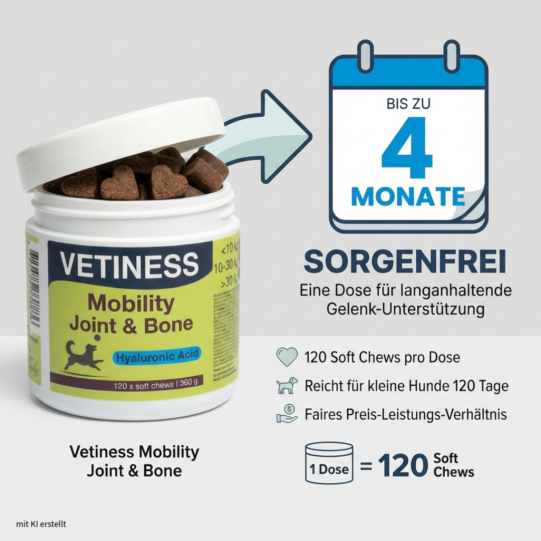 Vetiness Mobilité J&B soft chew