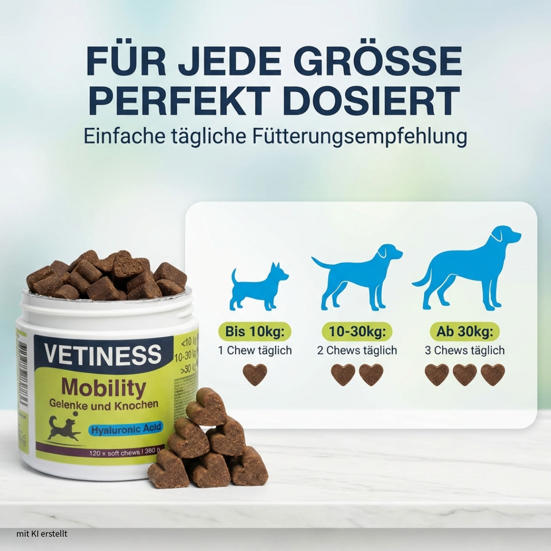 Vetiness Mobilité J&B soft chew
