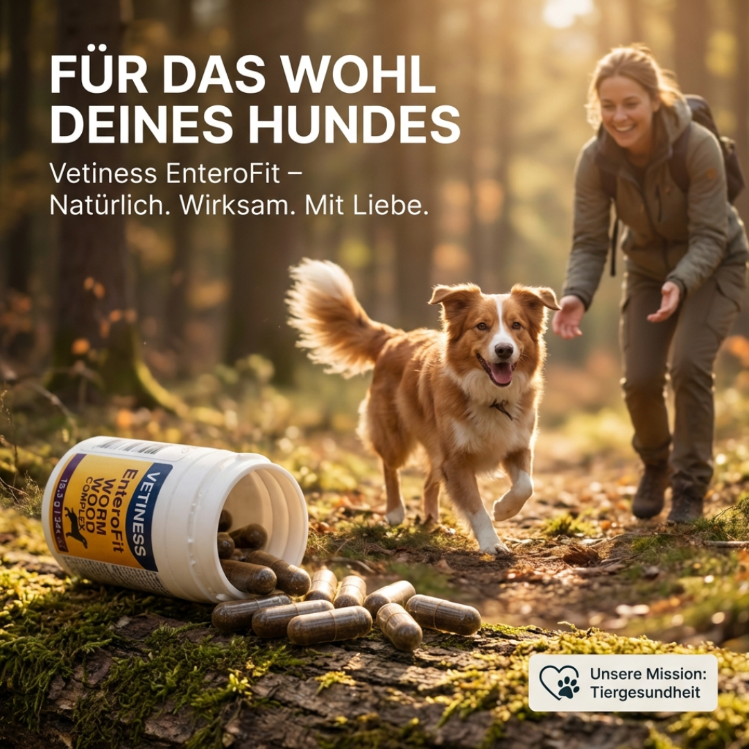 Complexe d'absinthe EnteroFit - pour chiens - 34 capsules