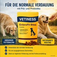 Vetiness EnteroFit Bites – für die normale Verdauung mit Prä- und Probiotika