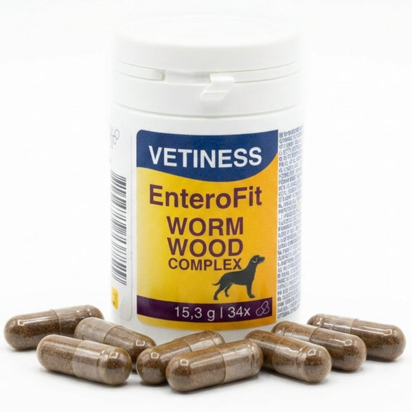 Complexe d'absinthe EnteroFit - pour chiens - 34 capsules