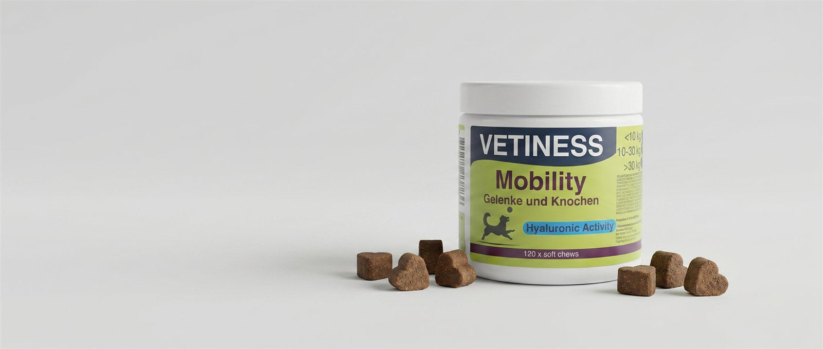 Vetiness Mobility – Dose mit Soft Chews für Gelenke und Knochen
